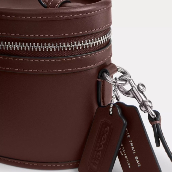 COACH originals glove tanned Leather maple bag  NWT - Picture 3 of 6